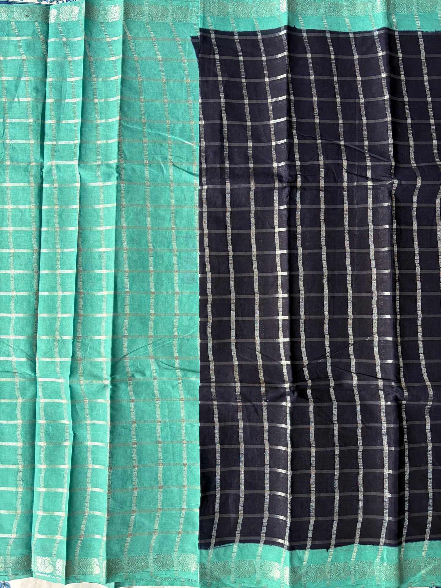 Kattam Sungudi saree with Annam Design Border | TLL181