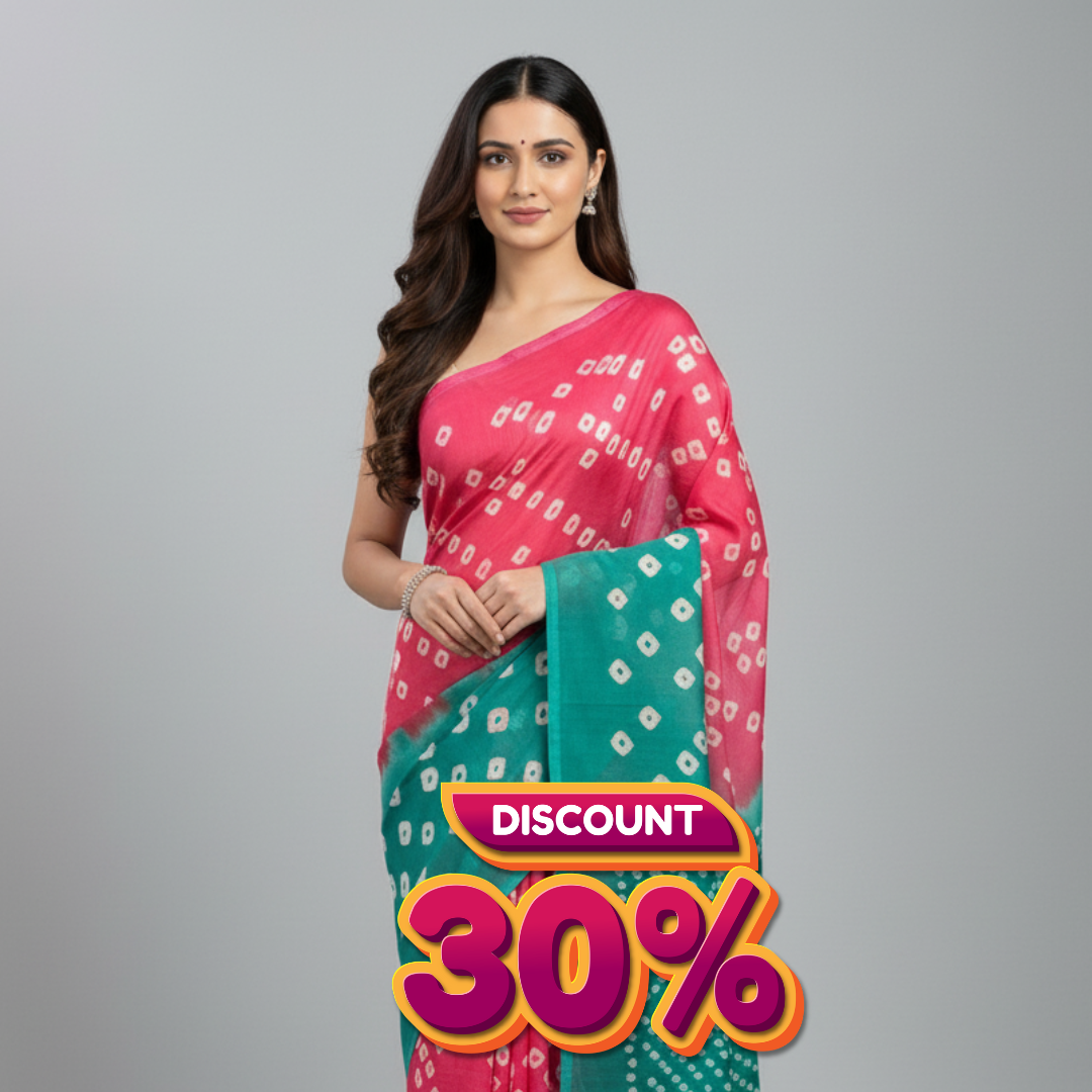 Bandhani Sarees