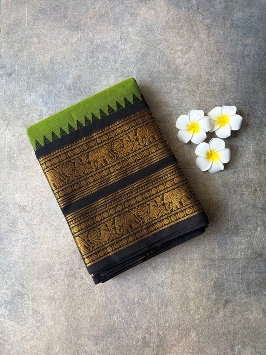 Green Kanchi cotton