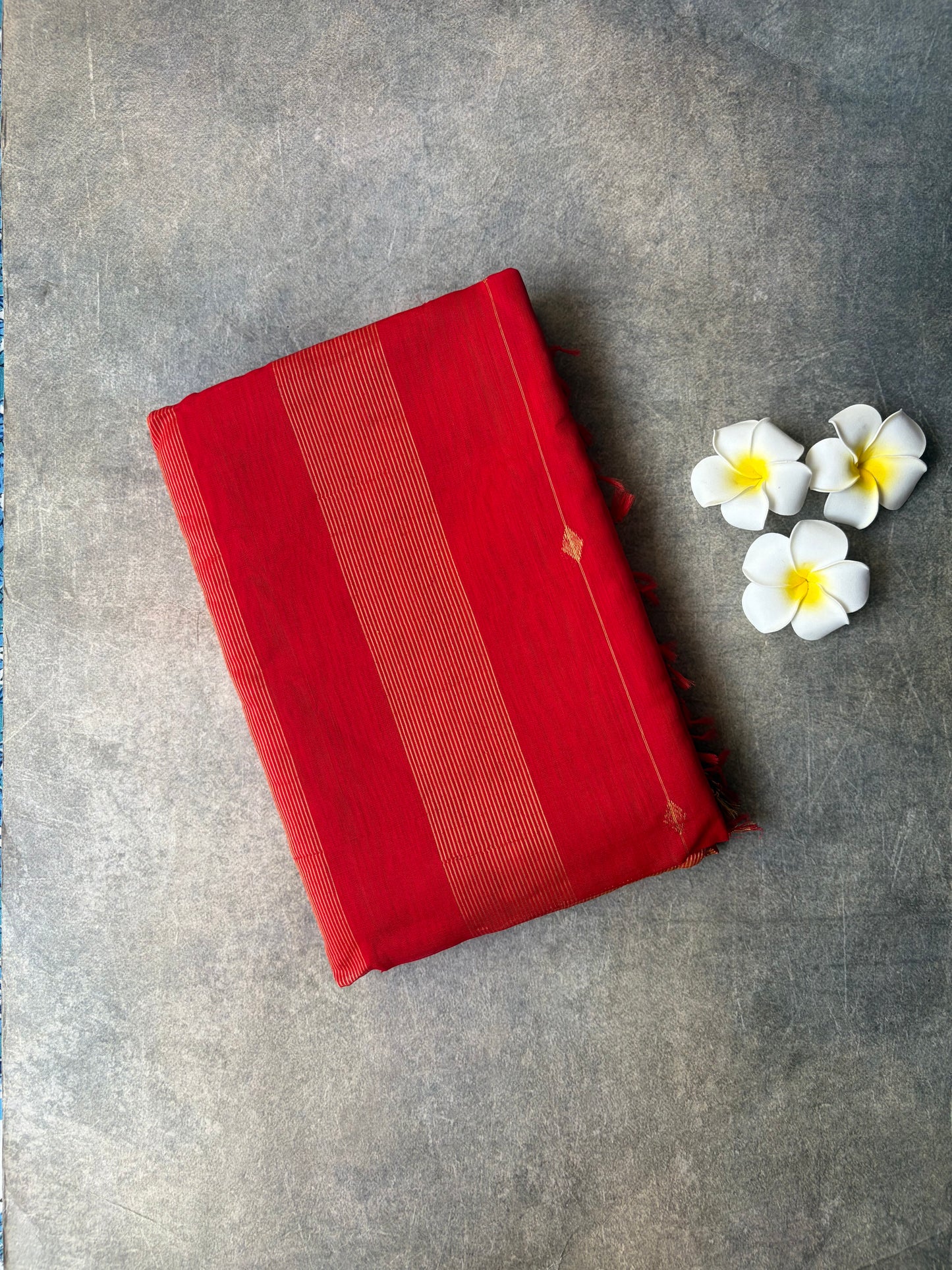 Pure Silk Saree Red | TLL349