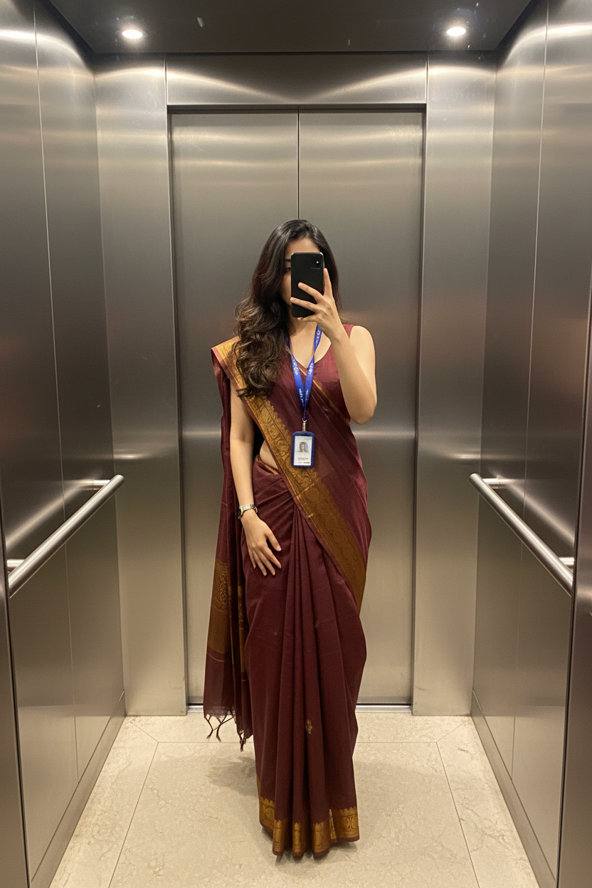 Light Green Sungudi Saree with Maroon Border | TLL182