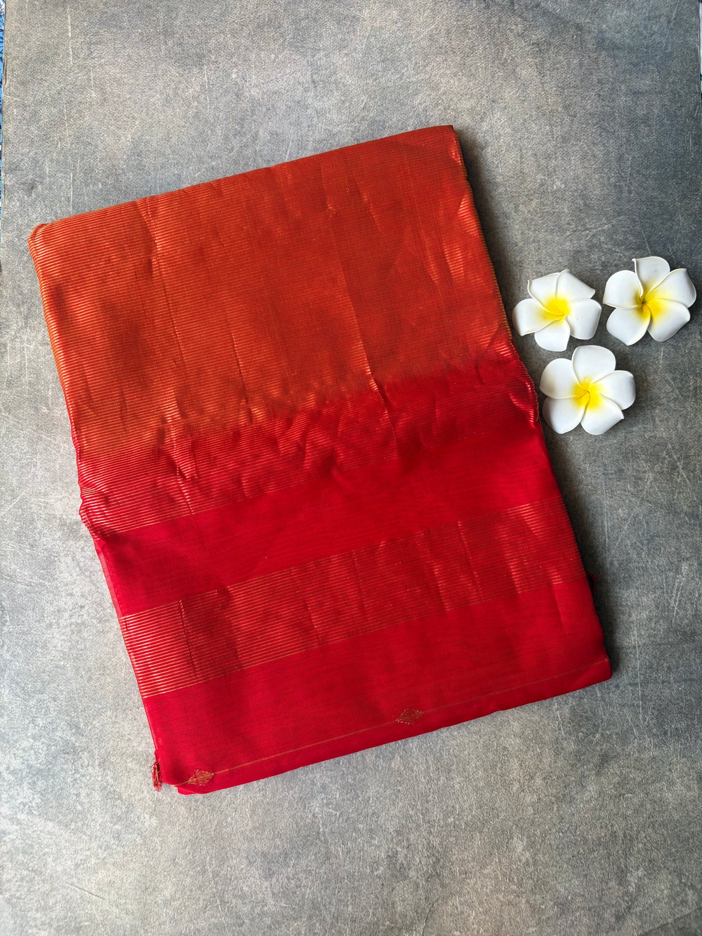 Pure Silk Saree Red | TLL349