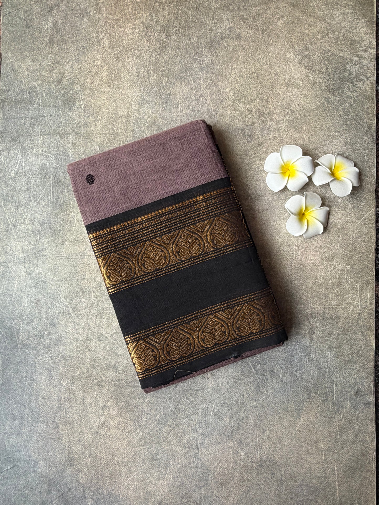 Kanchi Cotton Saree Mauve | TLL705