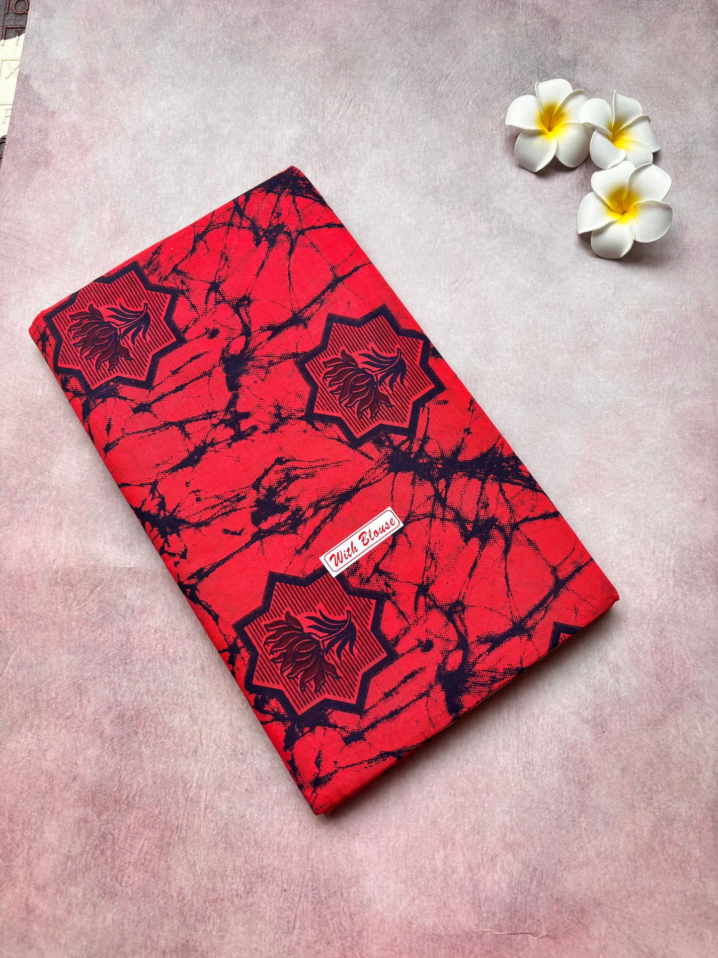 Classic Madurai Sungudi Cotton Saree in Electric Pink – Elegant Office & Formal Wear (Includes Blouse Piece)