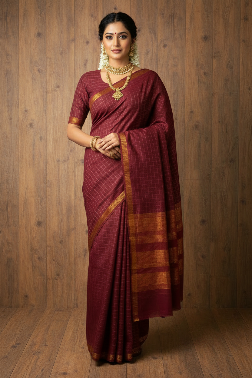 Madurai Sungudi Sarees Checked