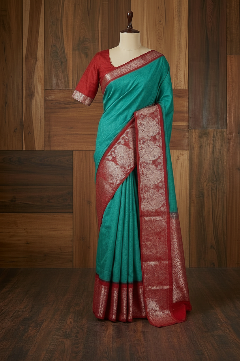 Plain Sungudi Sarees without Blouse
