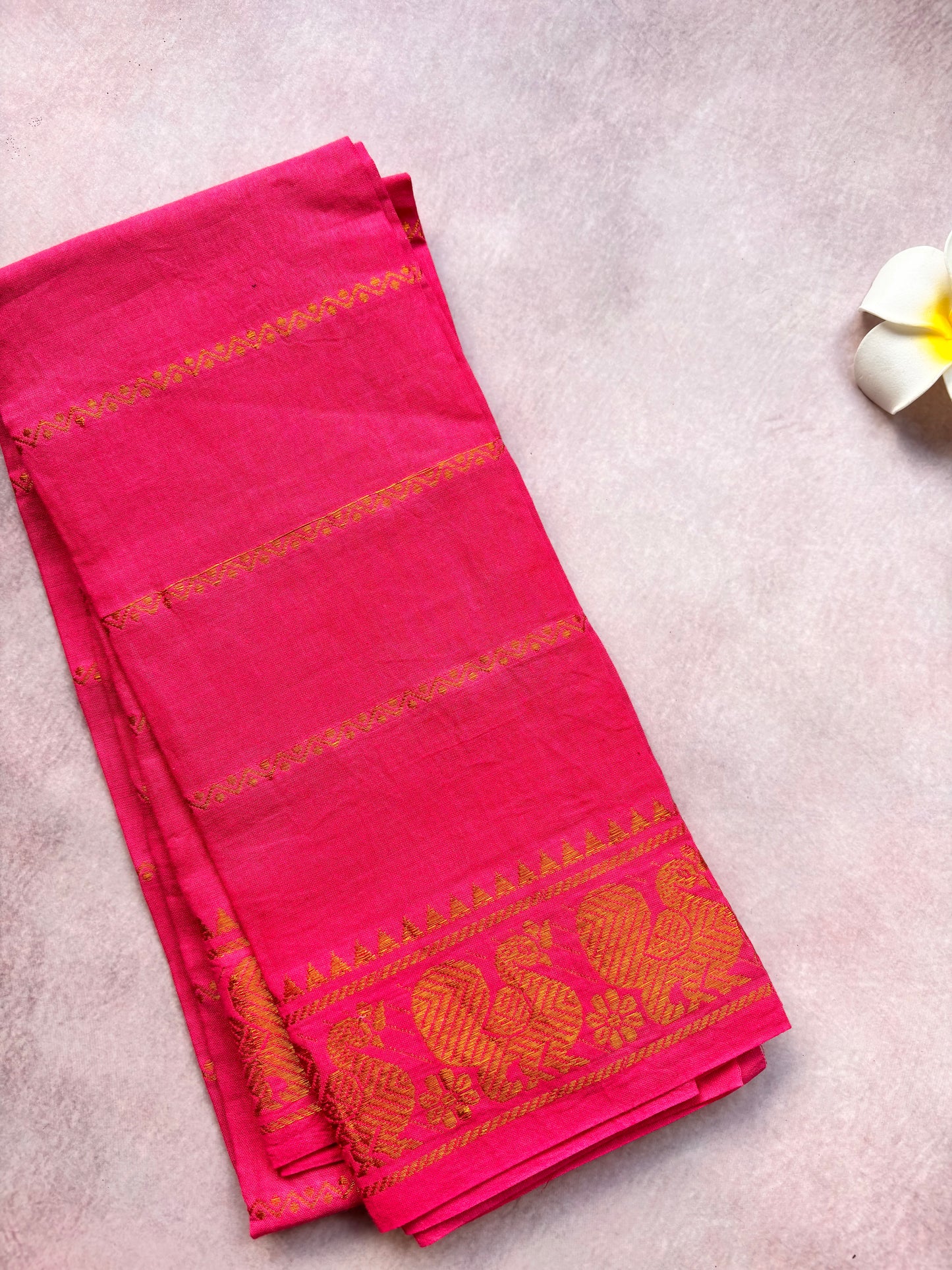 Pink Velthari Cotton Blouse