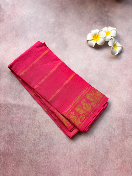 Pink Velthari Cotton Blouse