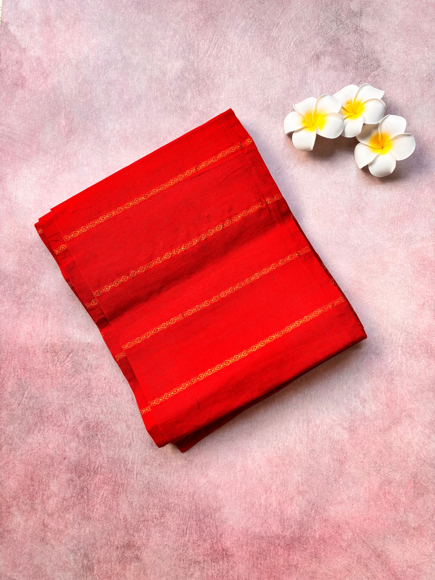 Red Velthari Cotton Blouse