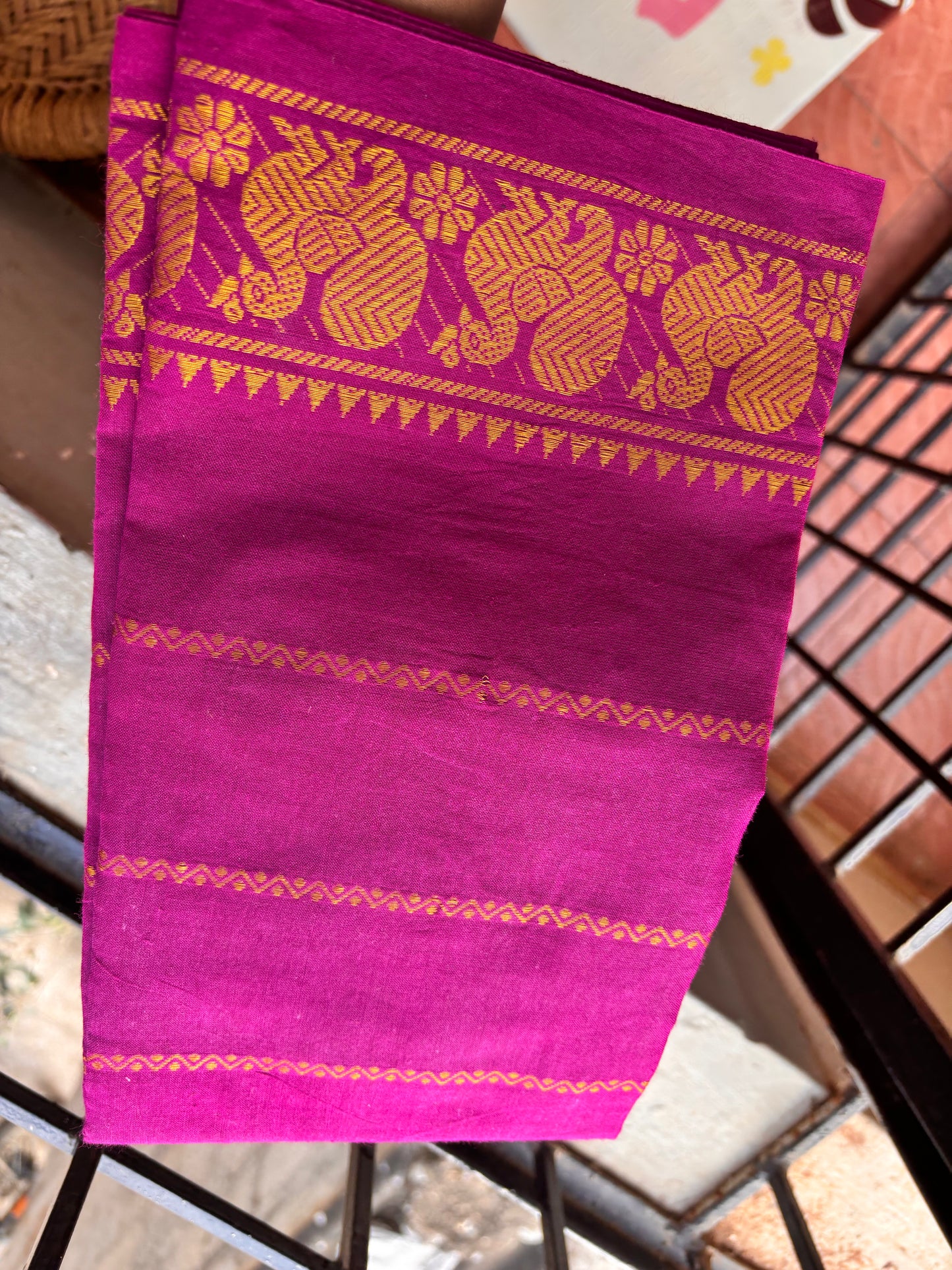 Light Purple Velthari Cotton Blouse piece