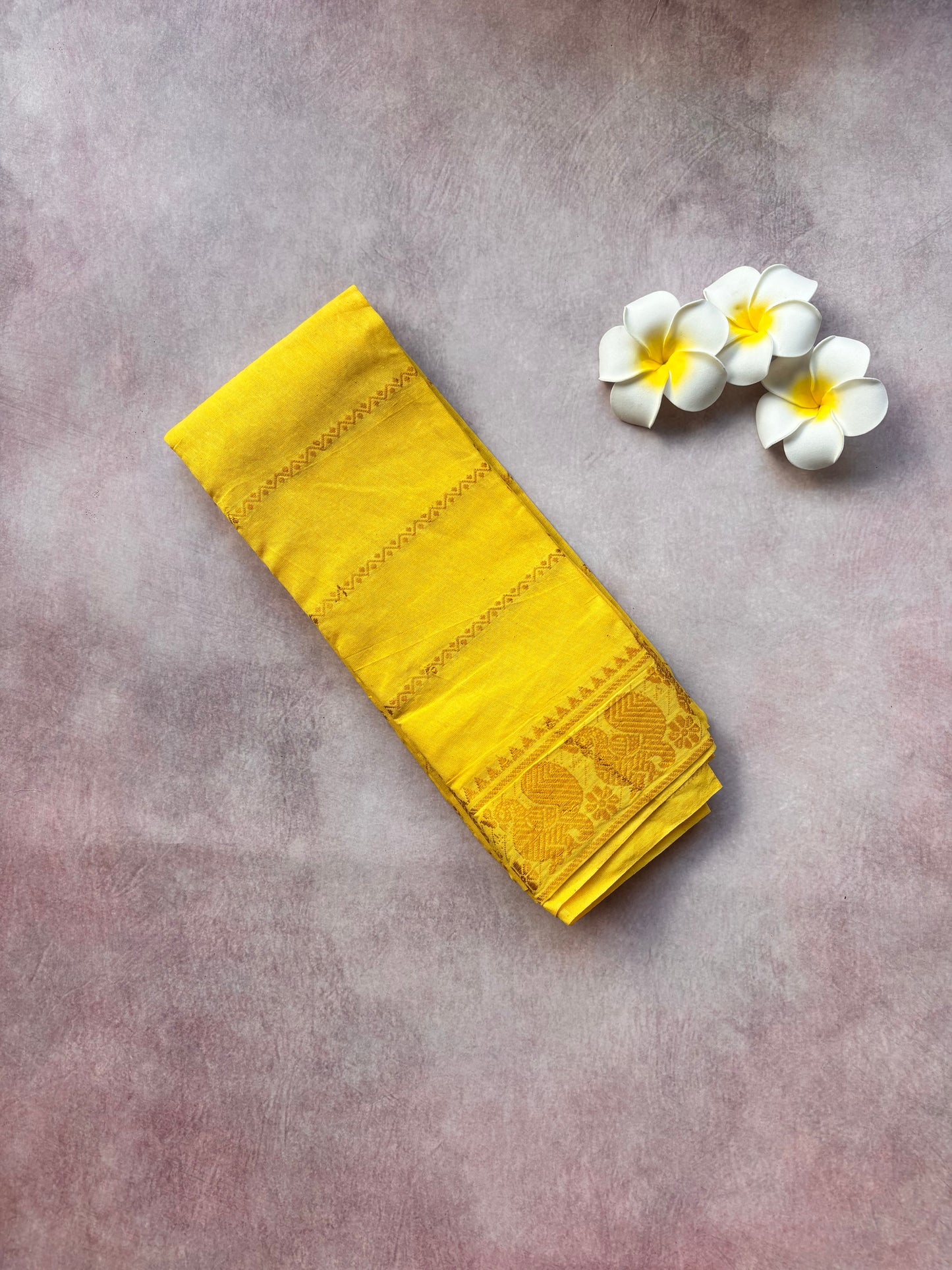 Yellow Velthari Cotton Blouse