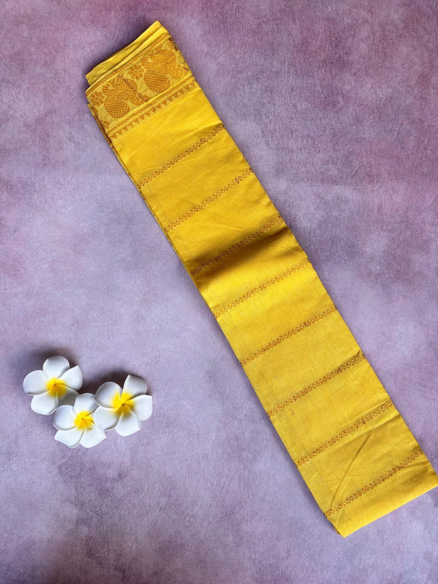 Yellow Velthari Cotton Blouse